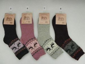 Skarpetki damskie angora 009