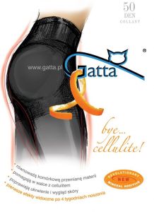 BYE CELLULITE - Rajstopy damskie,gładkie typu FIR