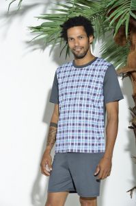 294 PIŻAMA MĘSKA ROMAN 4XL-6XL