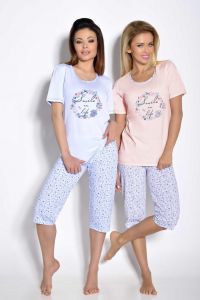 009 PIŻAMA DAMSKA MAGDA KRÓTKA S-XL