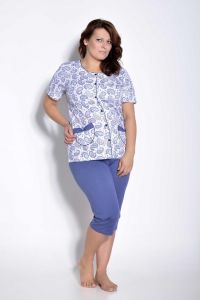 924 PIŻAMA DAMSKA WERA KRÓTKA 2XL-4XL