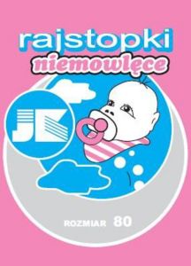 Rajstopki niemowlęce wzorzyste