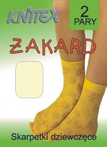 Skarpetki dziecięce żakard