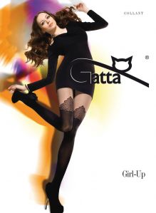 GIRL-UP - Rajstopy wzorzyste.