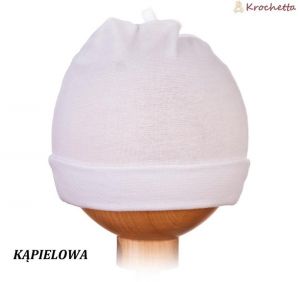 Czapka niemow. kapielowa